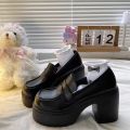 women's thick soled shoes Hot Sale Women Retro Pumps High Heels Fashion comfort Loafers Woman Uniform Mary Jane Shoes Ladies .