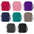 Chic Waterproof Nylon Crossbody Bag Adjustable Shoulder Strap Zip Closure Student Fashionable Shoulder Bags for Child. 