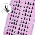 Self Adhesive DIY Lashes No Glue Needed Reusable Lash 5D Fluffy Cluster Eyelash Korean DIY Manga Lash Extension At Home.