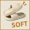 Men's Slippers for Summer Outdoor Wear, Indoor Thick-Soled Bathroom Shower, Anti Slip and Cool Slippers for Men. 