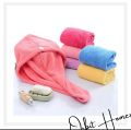 Magic Microfiber Hair Towel Fast Drying Dryer Towel Women Wrap Head Absorption Water Bath Hat. 