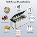Powerful Ultrasonic Cleaner 500ML 46kHz for Jewelry Glasses Razor Circuit Board Watches Denture Teeth Ultrasound Washing Machine. 