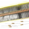 100pcs 1/2W Carbon Film Resistor 0.5W 5% 1R ~ 10M 0R 10R 100R 220R 330R 1K 2.2K 4.7K 10K 22K 47K 100K 1M 10 100 150 220 330 ohms.