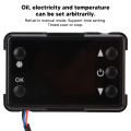 Diesel Parking Heater LCD Monitor Switch Remote Controller Set Diesel Heater Controller for Cars Trucks Vehicles Ships.