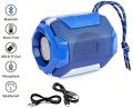 Portable Wireless Bluetooth A005 Speaker, Super Bass Stereo Rechargeable Speaker with LED Lights Inside, Compatible with All Android and iOS Devices and Smartphones . 