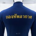 Royal Thai Air Force long sleeve turtleneck embroidered shirt (King Officer Toth brand) navy blue. 