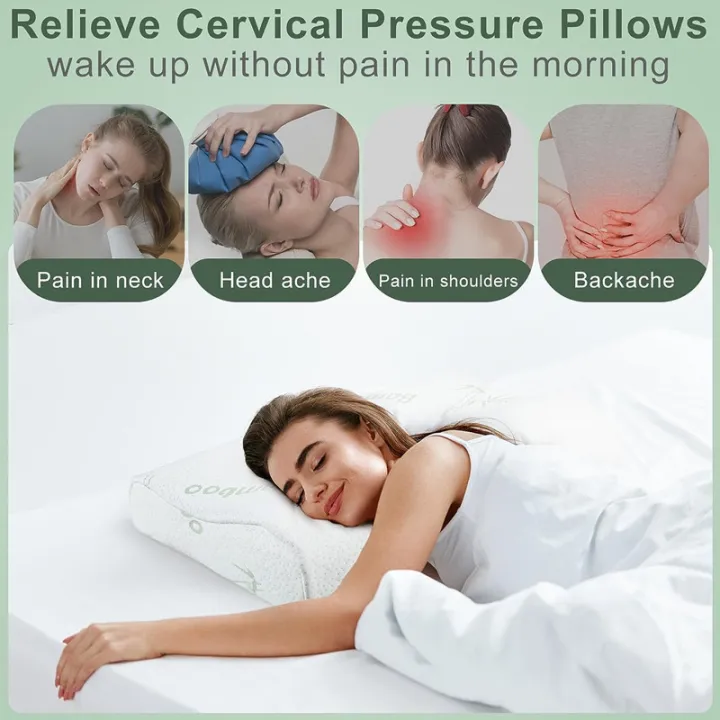 Bamboo%20Pillow%20Memory%20Foam%20Pillow%20with%20Removable%20Cover%20with%20Zipper%20Bamboo%20Neck%20Pillow%20for%20Sleeping%20Ergonomically%20Design%20JAF022%20-%20Image%204