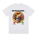 Don Pollo Funny Meme Pattern T-shirt Ohio King Top Clothing T-shirt Women's Retro Fashion Casual Large T-shirt. 