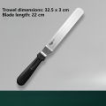 Stainless Steel Serrated Bread Knife Slices and Cuts Without Crumbling Cake Slicer Toast Saw Cake Spreader Sandwich Knife Baking.