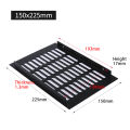 1pc Ventilation Grille Rectangular Wardrobe Vent 150mm Multiple Sizes For Wardrobes Shoe Cabinets Home Hardware Accessories. 