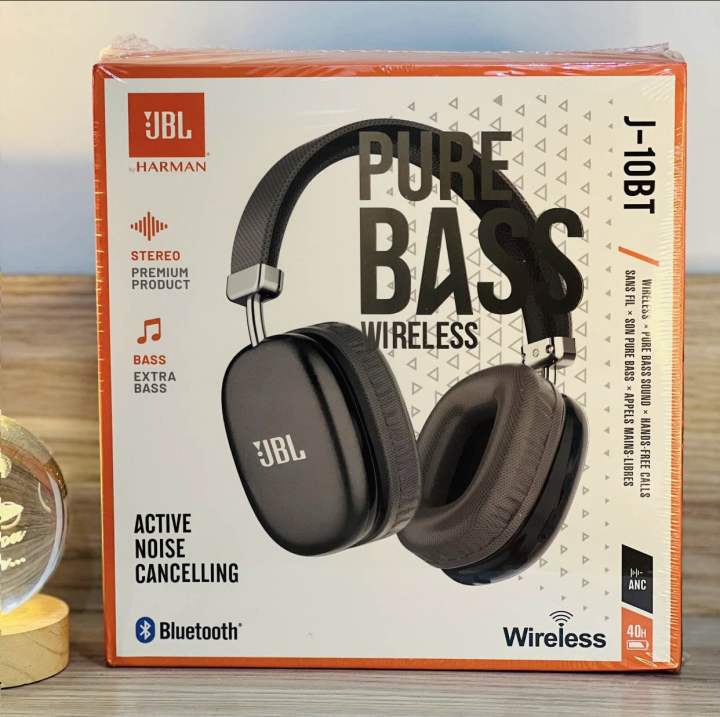 JBL J-10BT J-30 Wireless Bluetooth High Bass Headphone JBL A