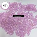 500Pcs 6mm Round Light Purple Plastic Bubble Beads For Jewelry Making DIY Bracelet Necklace Earrings Crafting Keychain Embroidery Tasbeeh Etc. 