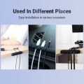 Cable Organizer Management Wire Holder Flexible USB Cable Winder Tidy Silicone Clips For Mouse Keyboard Earphone Protector. 