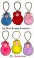 Car Accessories, Car Hanging, Car Hanging Locket rear view Mirror , Car Hanging Mirror Accessories, sleeping doll Car Hanging. 