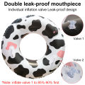 1pc Cow Print Pool Floats Summer Swim Ring, Beach and Pool Swim Aid, Water Safety Gea Beach Toys for Pool Party.