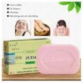 100% Genuine Zudaifu Sulfur Soap, Natural Herbal Soap, Sulfur Soap, Skin Care, Bath Soap. ​   Acne Care Soap ​   Allergic ​ Sweat Relieves Itching, Repairs and Moisturizes 80 Grams. 