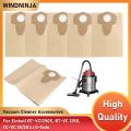 5/10 Pcs 20L 30L Wet And Dry Vacuum Bags For Einhell BT-VC1250S/BT-VC1250/TC-VC 18/20 Li S-Solo Paper Dust Collection Bags.