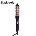PTC Heated Curling Iron Brush 32mm Thermal Round Brush Anti Scald Hair Styler Volumizing Curler for Home Salon Use. 