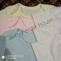Baby Vest Inner Half Sleeve (Pack Of 3) Undershirts All Size Available multi + white. 