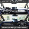 Dashboard Cover Protective Pad for Toyota C-HR 2017 2018 2020 CHR C HR Car Accessories Dash Board Sunshade Carpet Dashmat Mat. 
