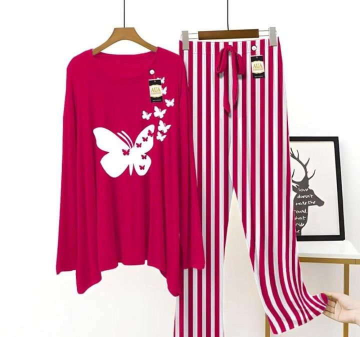 2%20PCs%20Women's%20Stitched%20Cotton%20Jersey%20Printed%20Night%20Suit%20-%20Image%202