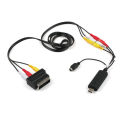 USB2.0 VHS To DVD Converter Convert Analog Video To Digital Format Audio Video DVD VHS Record Capture Card quality PC adapter. 