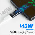USB C Adapter 140W with LED Display 40Gbps USB C Extension Adapter Type C Power Meter Tester USB C Extender USB4 Thunderbolt. 