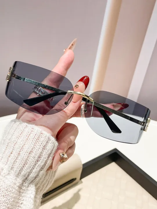 Retro%20Square%20Fashion%20Glasses%20Unisex%20Frameless%201%20Pair%20Large%20Lens%20Multifunctional%20Beach%20Vacation%20Travel%20Accessory%20Stylish%20Eyewear%20-%20Image%205
