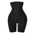 YBFDO Women's High Waist Flat Angle Shaper Pants Postpartum Buttocks Lifting Body Shaping Pants Slim Shorts Waist Trainer. 