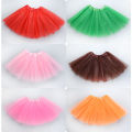 Girl Elastic Ballet Dancewear Tutus Mini Skirt For Birthday Party Dance 3 Layer Tulle Tutu Skirt for Kids Princess 2-8Y Girls. 