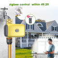 Garden Irrigation Water Timer Zigbee Smart Timer Valve Programmeable Watering Control Irrigation Sprinkle Timer for Planting. 