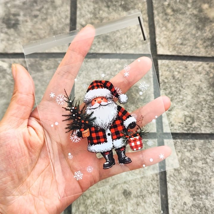 50/100pcs%20Christmas%20%20Wrapping%20Bags%20with%20Snowflake,%20Santa%20Claus,%20Reindeer,%20and%20Holly%20Print%20Self-Adhesive%20Packaging%20Bags%20-%20Image%203