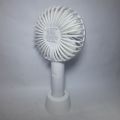 Portable fan emergency fan dc usb rechargeable with stand. 
