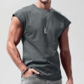 2025 Summer Men Breathable sports Vest Quick Dry Loose Fitness training broad shoulder Gym Sleeveless tops running men Tank Top.