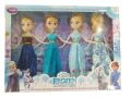 Frozen 4pcs Doll Set. OLATF'S FROZEN ADVENTURE. FASHION STORE.. 
