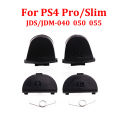 JCD 1 Set Black Replace R1 L1 R2 L2 Triggers Buttons For PS3 PS4 Pro Slim PS5 Controller Game Key w/ Spring. 
