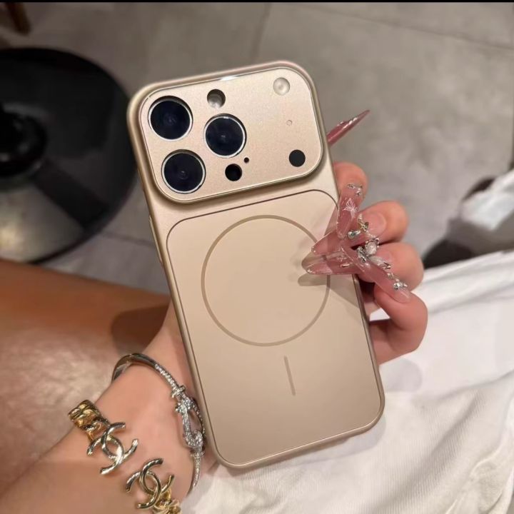 Like%2017%20Designed%20AG%20Glass%20Magnetic%20Case%20for%20iPhone%2017%20Air%20pro%20Max%2016%2015%2014%2013%20Electroplate%20Back%20Cover%20Mobile%20Phone%20Accessories%20-%20Image%202
