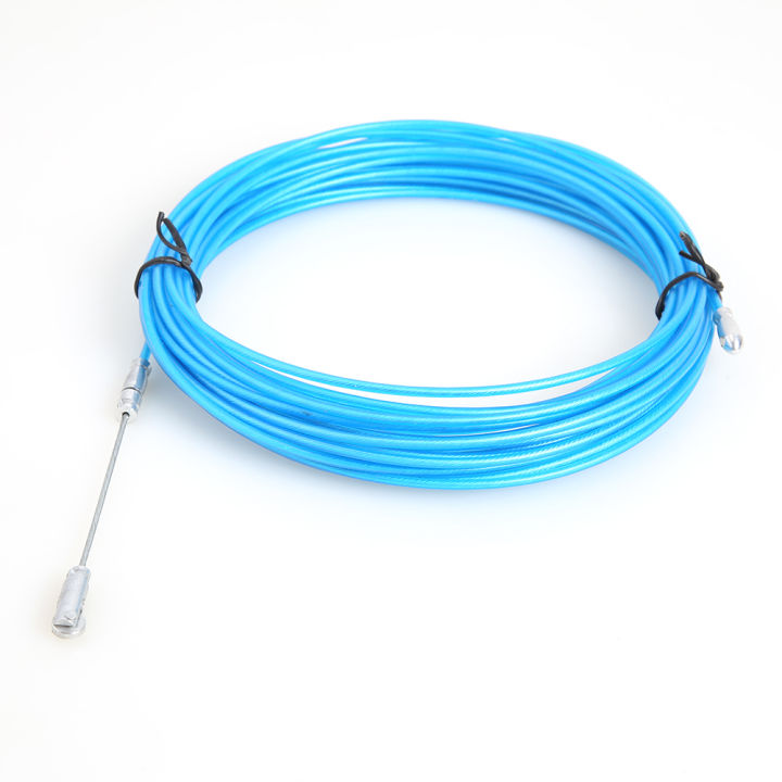 5/10/15m Wire Cable Puller Through Wall Wire Fastener Cable Pushing Steel Rope Line Clip for Electrical Wiring Installation