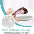 All-round Sleep Pillow Egg Sleeper Memory Foam Soft Orthopedic Neck Pillow Pain Release 3D Neck Micro Airball Pillow Deep Sleep. 