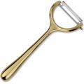 golden potato peeler and vegetable grater. 