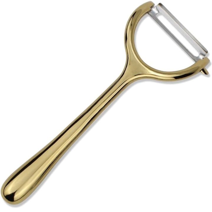 golden potato peeler and vegetable grater