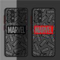 Marvel Logo Avengers Phone Case for Samsung Galaxy A52 A72 A12 A13 A14 A21s A22 A24 A32 A33 A50 A51 A53 A54 A70 A72 A73 5G Cover. 