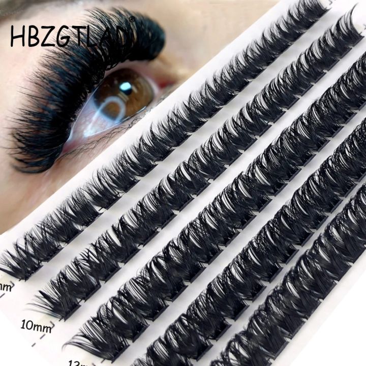 95/100Clusters Natural Eyelashes Thick 30D/40D/60D/80D Individual Eyelash Extension Lashes Bunches Professional Faux Eye Lashes