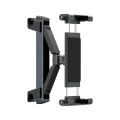 360° Universal Car Headrest Mount - Waterproof & Durable ABS Mobile/Tablet Holder for Backseat Entertainment.
