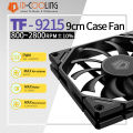 ID Cooling TF-9215 Computer PC Case Fan 9cm 12V/4Pin PWM Thickness 15mm Slim Fan 90mm CPU Cooler Quiet Gamer DIY Cabinet 9015. 