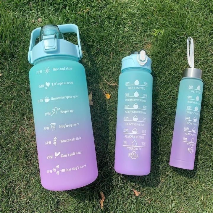 Motivational%20Water%20Bottle%20Set%20of%203%20with%20Time%20Marker,%20Leakproof%20Durable%20Non-Toxic%20Sipper%20Water%20bottle%20for%20office,%20School%20Gallon%20Water%20bottle%20for%20gym%20-%20Image%202