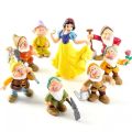 Hot 8Pcs/Set Princess Q Vesion Figure Toy Model Dolls for Children Hot Fashion Decor.
