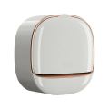 Bathroom Drain Soap Box Wall Mounted ABS Soap Box with Lid Waterproof Soap Dish Dishes Storage Box Travel Organizer Case Storage. 