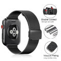 For Apple Watch Series 11 10 42MM 46MM 9 8 7 SE3 41MM 44MM 45MM 40MM Stainless Steel Milan Strap For iWatch Ultra 3 2 49mm Belt. 