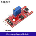 KY-038 High Sensitivity Microphone Sensor Module Sound Module Sensitive Sound Control Template. 